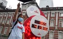 El reloj de la cuenta regresiva de los Juegos Olímpicos de Tokio 2020 marca que faltan 365 días para que se lleven a cabo. Foto: AFP