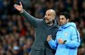 El DT del Manchester City ya se saborea el duelo ante Arsenal, equipo que dirige su exasistente  (AFP)