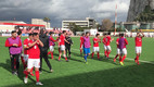 Gibraltar hizo historia al vencer a Letonia por 1-0. 