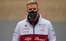Mick, Schumacher no pudo participar en la prácticas debido al mal clima. Foto: AFP