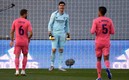 El arquero belga lamentó la derrota ante el Cádiz. FOTO: AFP.