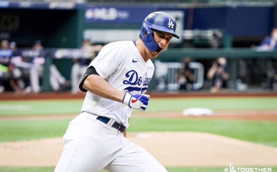 Corey Seager sigue rompiendo récords en esta Serie de Campeonato. (Foto: @Dodgers)