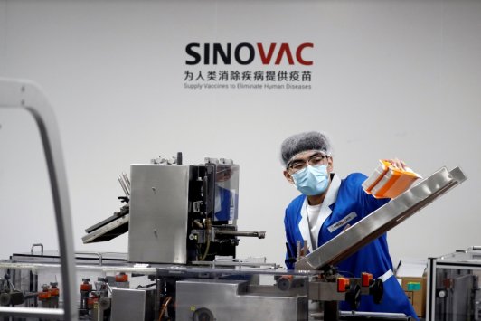 La empresa privada Sinovac Biotech es la encargada de distribuir la vacuna que aún no está autorizada. (Foto Sinovac Biotech)