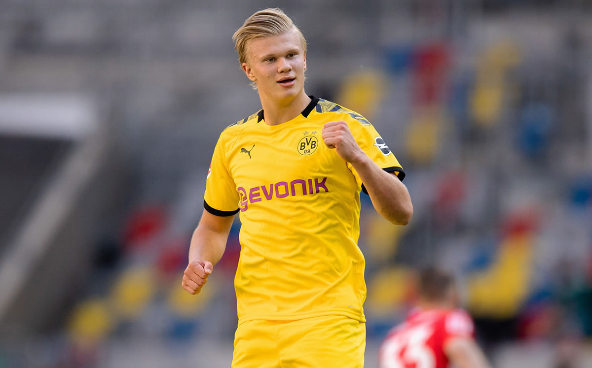 Erling Haaland, la gran figura del Borussia Dortmund (MEXSPORT)