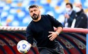 Gattuso destacó a Chucky Lozano por su doblete ante el Atalanta Foto: AFP