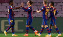 Barcelona goleó 4-0 al Villarreal en su presentación en LaLiga. (AFP)