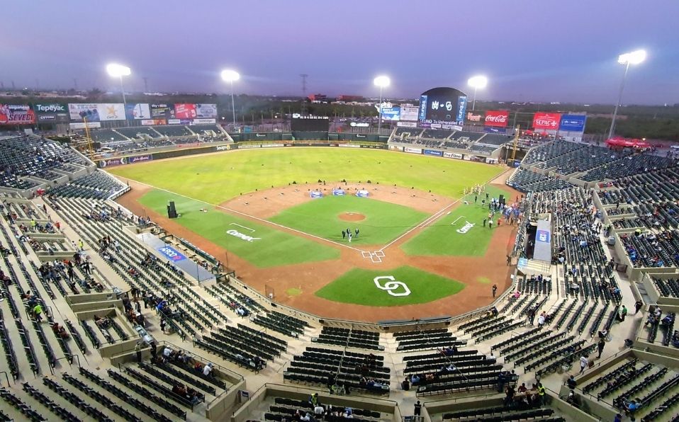 El Nuevo Estadio Yaquis abrió sus puertas para el Juego Inaugural contra Mexicali. (Foto: @Yaquis_oficial)