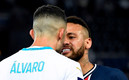 Neymar tuvo una riña con Álvaro González durante el Clásico francés (FOTO: EFE)