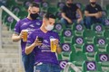 La gente no se aguantó las ganas de echar la fiesta al término del encuentro. Foto: Mexsport