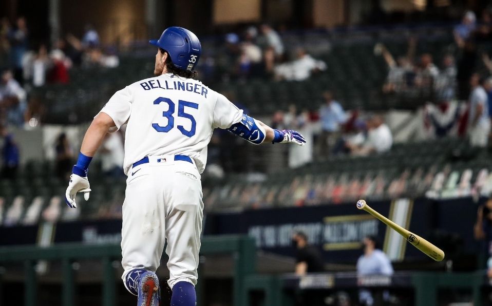 Bellinger pegó su tercer home run de la postemporada. (Foto: @LosDodgers)
