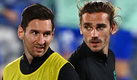 Lionel Messi es obviamente titular en el debut de Champions, pero Griezmann se queda en banca. (AFP)