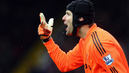 Petr Cech, portero del Arsenal de Inglaterra.