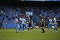 La afición en el Riazor respetó las medidas de sana distancia y se sentó con asientos separados. Foto: UDS Salamanca
