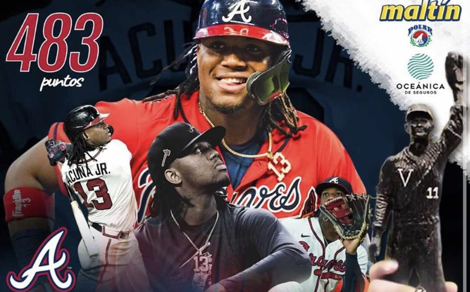 Ronald Acuña gana Premio Luis Aparicio
