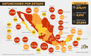 coronavirus méxico mapa 22 de octubre