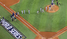 Dodgers y Rays son los equipos que juegan la Serie Mundial 2020. (AFP)