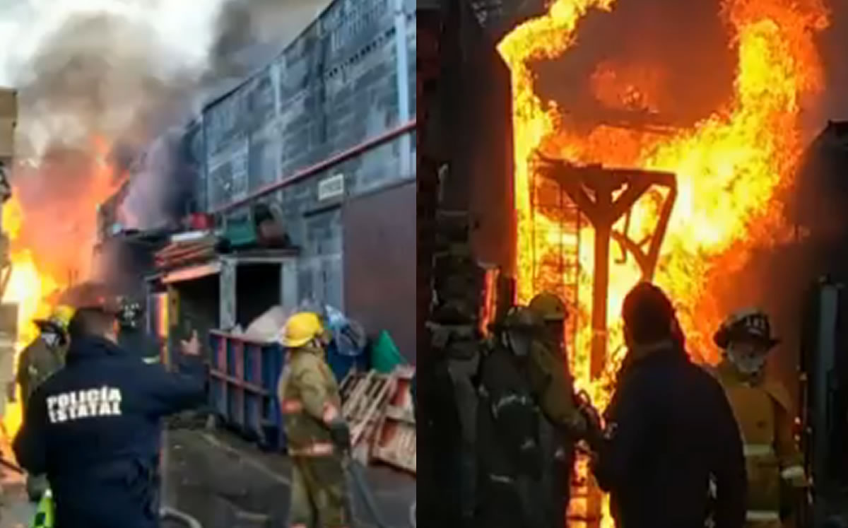 El incendio ya fue controlado.