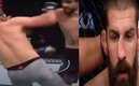 Así quedó Court McGee tras el golpazo de Carlos Condit. (Captura)