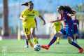 La mexicana exjugadora de Chivas tuvo sus primeros minutos en la Liga Iberdrola. Foto: Villarreal Femenino