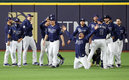Los Rays emparejaron la Serie Mundial con un milagro (AFP)
