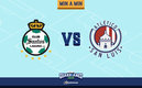 Santos vs Atlético San Luis en vivo: Jornada 15  Apertura 2020 Liga MX