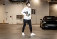 Vela a su llegada al Banc of California Stadium; tendría minutos en el 2T. Foto: @LAFC