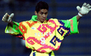 Los uniformes de Jorge Campos siempre fueron muy llamativos. (Foto: Mexsport)