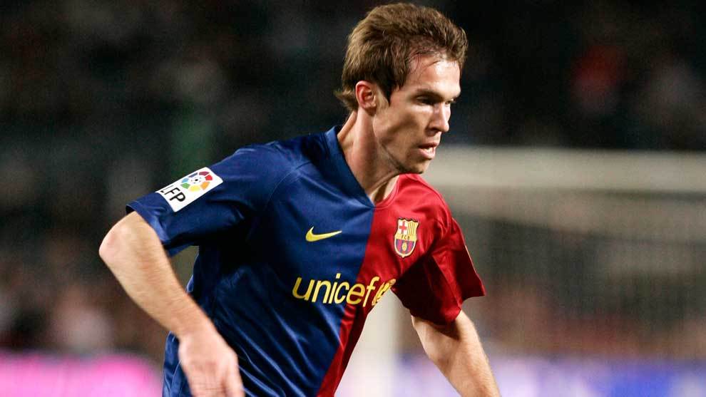 Alexander Hleb tuvo momentos gloriosos con el Arsenal pero con Barcelona no pido brillar