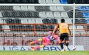 Alfredo Talavera se lució y detuvo el penalti de Pachuca. Foto: Imago7
