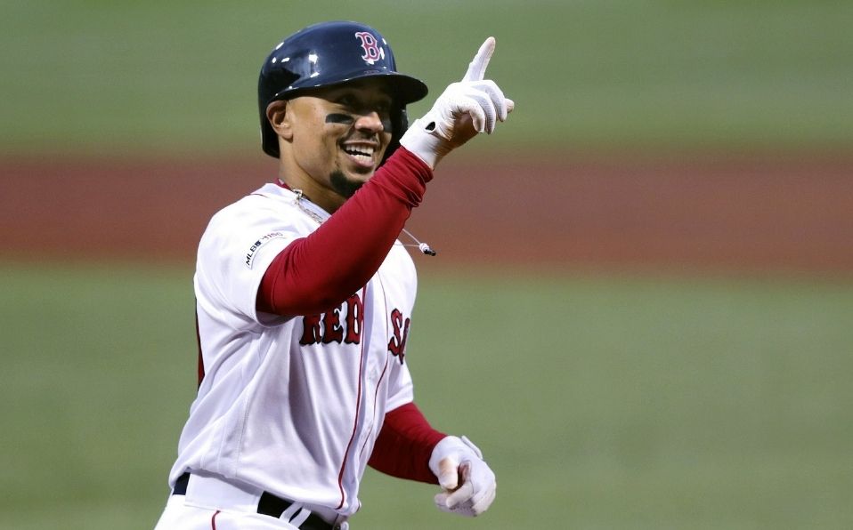 Betts jugó sus primeras seis temporadas con los Red Sox. (Foto: AP)