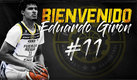 Eduardo Girón debutará profesionalmente este 2020 con Fuerza Regia en la LNBP. (Twitter @Fuerza_Regia)
