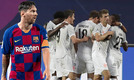 Una noche de terror del equipo culé, Messi y sus muchachos fueron exhibidos por una máquina Bavára que se confirma como favorito (AFP)