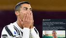 Cristiano Ronaldo fue objeto de múltiples críticas por calificar de "mierda" las pruebas PCR. (AFP)