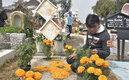 Existe un llamado general a no asistir a panteones, pero sí comprar flores de temporada. (google uso libre)