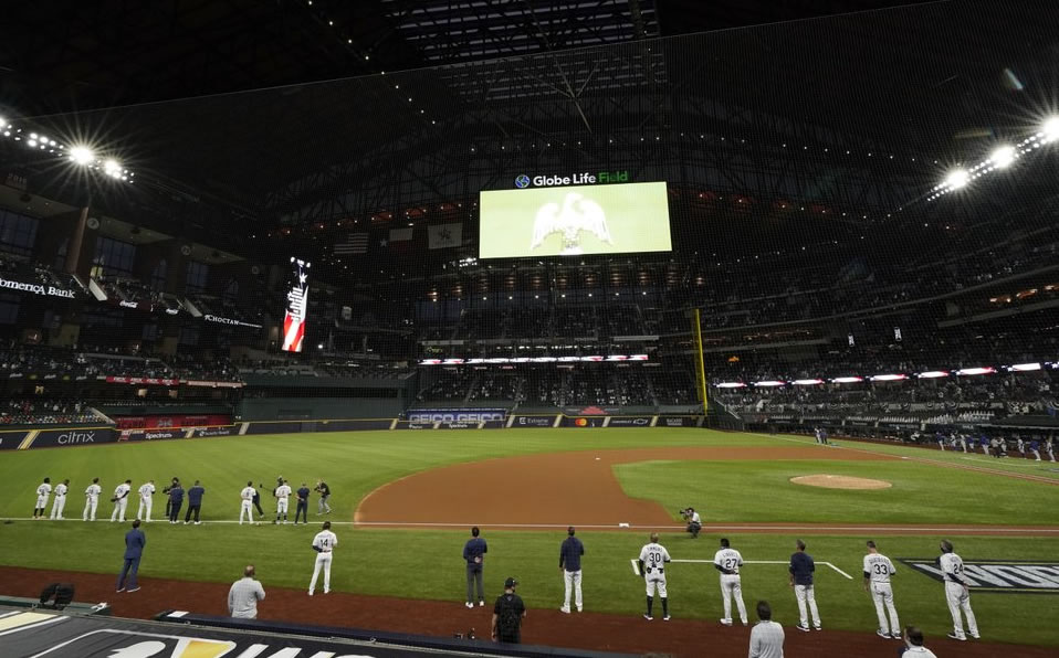 La Serie Mundial tuvo una sola sede (Globe Life Field), lejos de la casa de ambos equipos