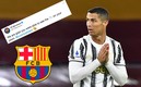 Cristiano Ronaldo no pudo ver acción ante los catalanes porque tiene coronavirus. FOTO: AFP.