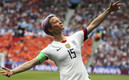 Megan Rapinoe también ha destacado por ser una gran activista. (FOTO: AP)