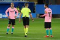 El galo y Messi no pudieron sacar los tres puntos ante un Alavés con diez. Foto: AFP