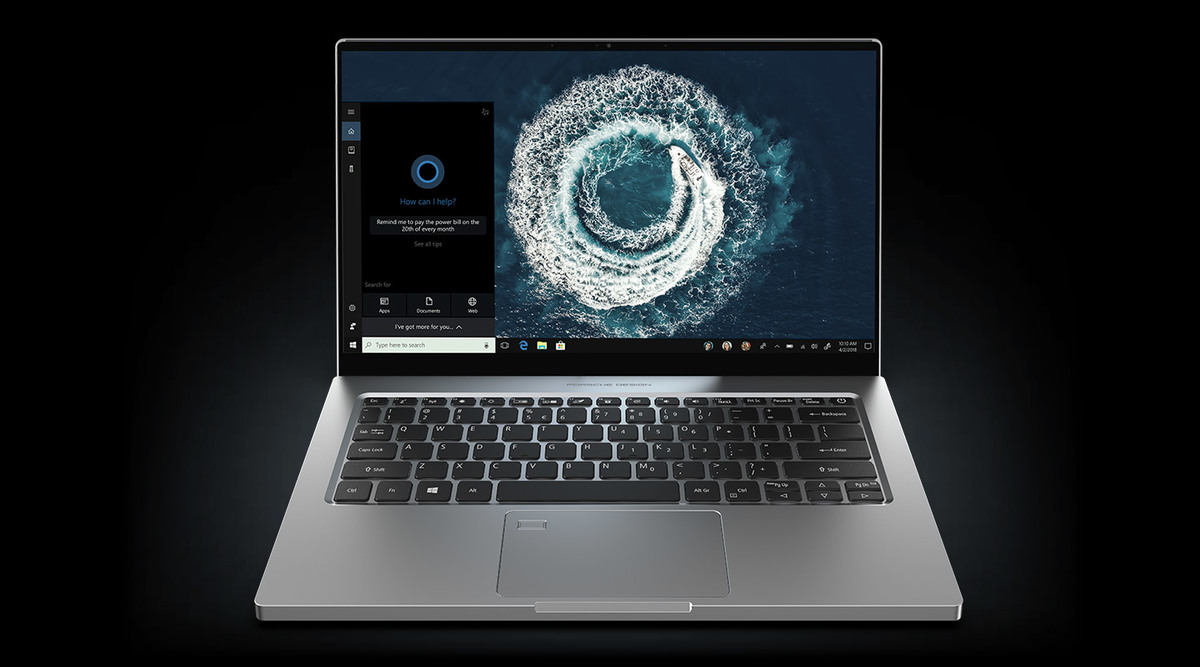 La Porsche Design pesa tan solo 1.2 kilogramos.