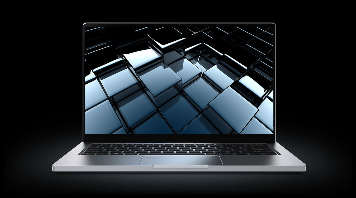 La pantalla táctil IPS Full HD de 14" está hecha de vidrio antimicrobiano de alta durabilidad.