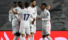 Real Madrid tuvo como anotadores a Benzema y Rodrygo, además de Sergio Ramos. (AFP)