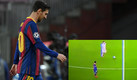La actitud de Messi contra el Dínamo de Kiev le ganó críticas en Barcelona. (AFP)