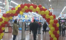 La tienda con algunos de los clientes. (Noticieros Televisa)