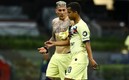 Nico y Gio, durante un partido con las Águilas. FOTO: Imago7.