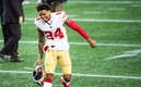 El WR Kendrick Bourne, de los 49ers, dio positivo a covid. Foto: AFP