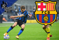 Barella ha sido uno de los jugadores más regulares del Inter de Milán en la actual temporada (FOTO: AFP)