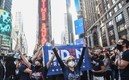 Nueva York celebró en grande la derrota de Trump. Foto: AFP