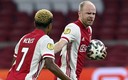 El Ajax terminará líder luego de ocho jornadas de la Eredivisie. Foto: AFP
