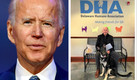 Joe Biden adoptó a Major en un refugio del estado de Delaware. (AFP | FB Delaware Humane Association)