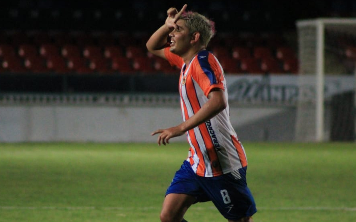 Veracruz tuvo su gol en tiempo de compensación por obra de Espericueta. (Foto: @VeracruzPiratas)